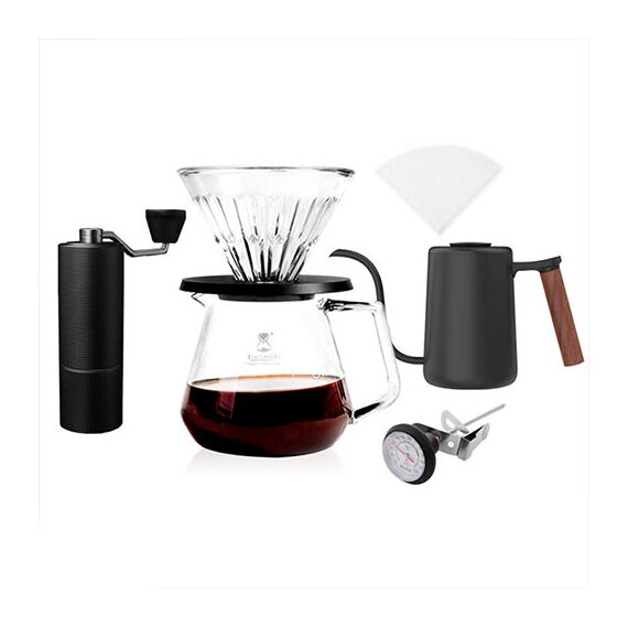 Timemore C3s Pour Over Set Fish Youth Kettle набор для заваривания кофе черный, фото 
