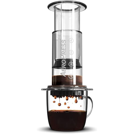 AeroPress Clear Кофеварка ручная прозрачная, фото 