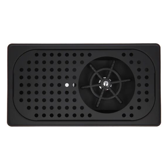 Classix Pro Встраиваемая мойка для питчеров с каплесборником 32x17 см черная, фото , изображение 3