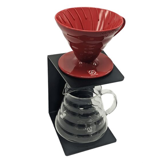 CoffeeTools Подставка для приготовления кофе стальная черная, фото , изображение 2