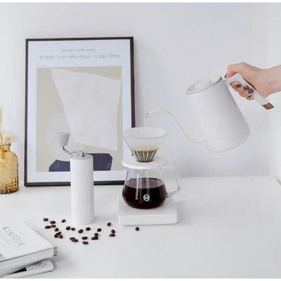 Timemore Chestnut C3 Кофемолка ручная белая, фото , изображение 7