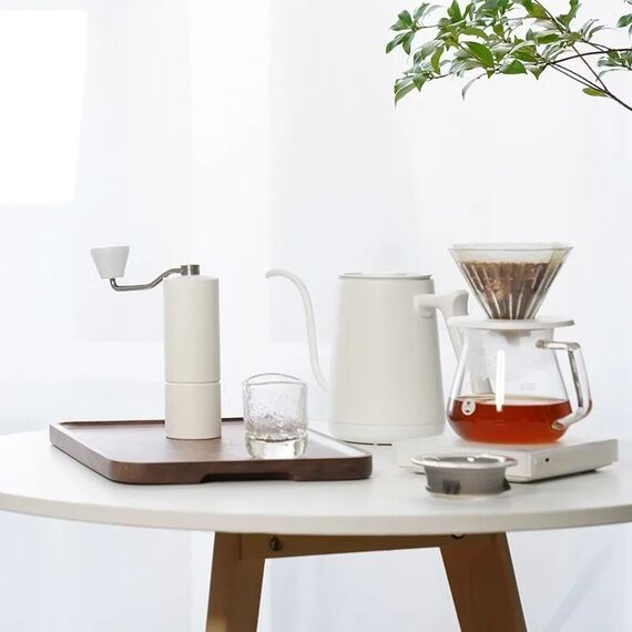 Timemore Chestnut C3 Кофемолка ручная белая, фото , изображение 8