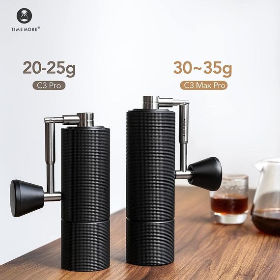 Timemore Chestnut C3 Max Pro Кофемолка ручная черная, фото , изображение 3