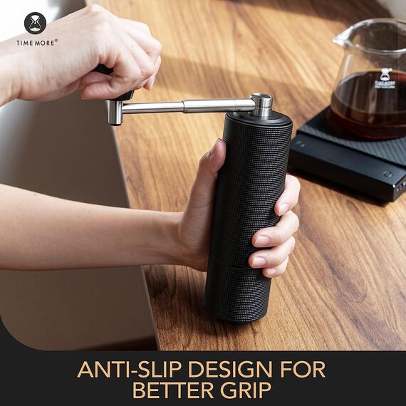 Timemore Chestnut C3 Max Pro Кофемолка ручная черная, фото , изображение 8