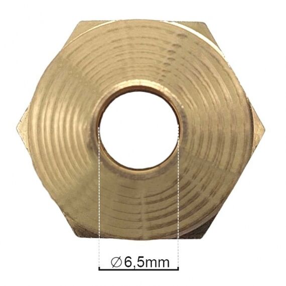 Nuova Simonelli 07300172 Соединитель резьбовой 3/8M-3/8M, фото , изображение 5