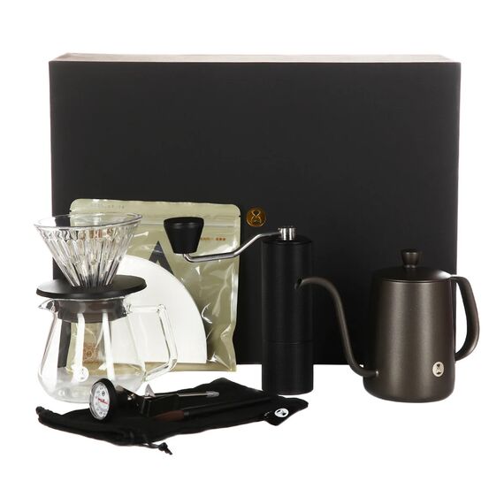 Timemore C3s Pour Over Set Fish 03 набор для заваривания кофе черный, фото , изображение 7