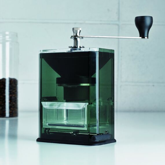 Hario Clear Coffee Grinder вид сбоку