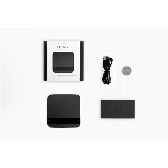 Acaia Lunar Black Весы для эспрессо черные, фото , изображение 5