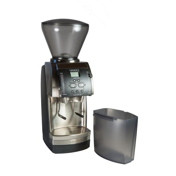 Baratza Vario и бункер для молотого кофе