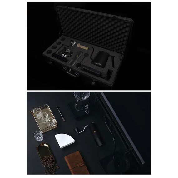 Timemore X lite Coffee Suitcase набор для заваривания кофе черный, фото , изображение 13