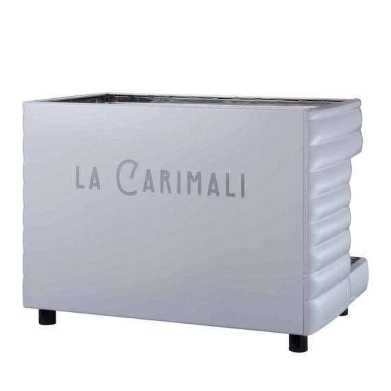 Carimali Bubble 2gr Рожковая кофемашина автомат 2 высокие группы белая, фото , изображение 2