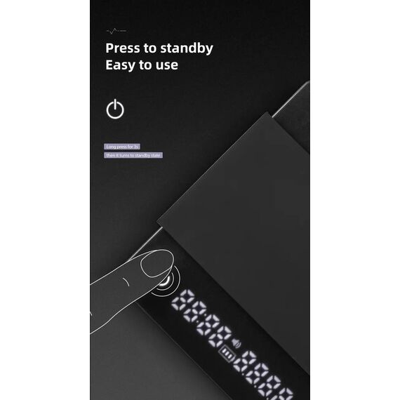 MHW-3BOMBER Cube 2.0 Весы для кофе белые, фото , изображение 12