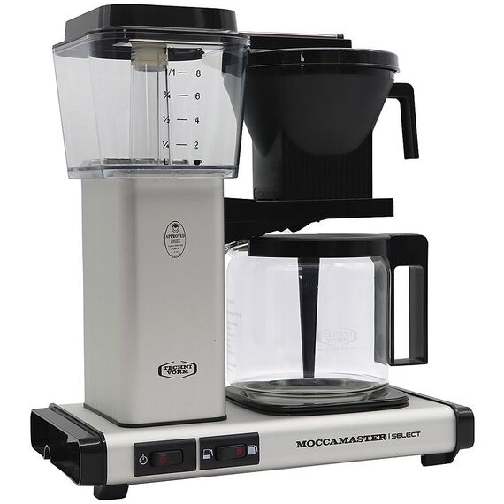 Moccamaster KBG Select Капельная кофеварка матовое серебро, фото , изображение 2