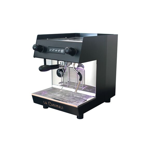 Carimali Nimble 1gr Рожковая кофемашина автомат 1 высокая группа черная с задней глухой панелью, фото , изображение 3 Carimali Nimble 1gr Рожковая кофемашина автомат 1 высокая группа черная с задней глухой панелью, фото , изображение 3