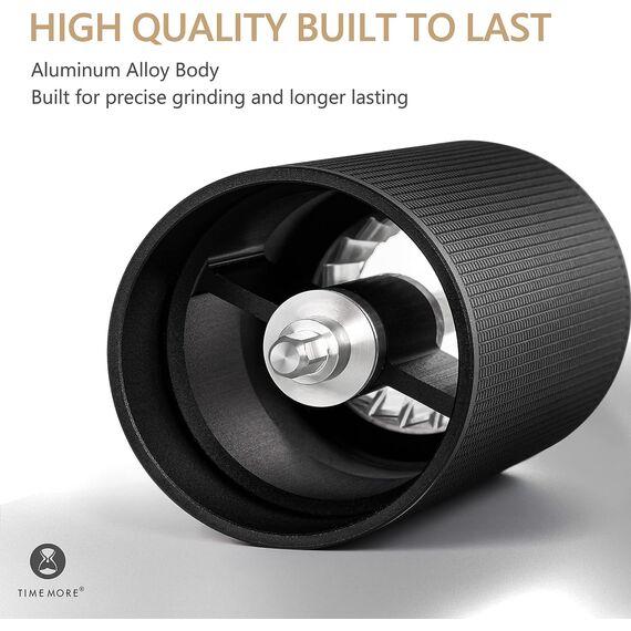 Timemore Chestnut C3s Pro Кофемолка ручная черная, фото , изображение 3