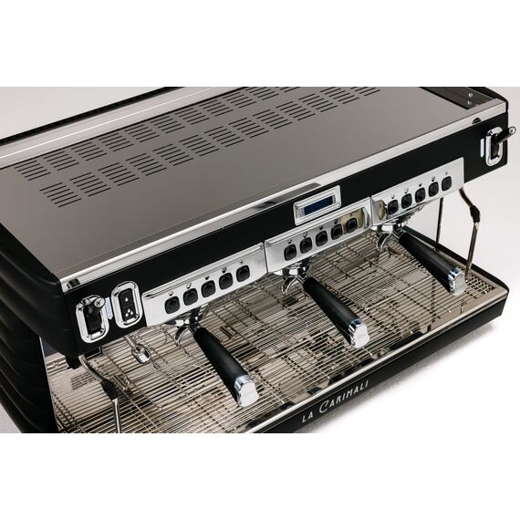 Carimali Bubble 3gr Рожковая кофемашина автомат 3 высокие группы черная, фото , изображение 8