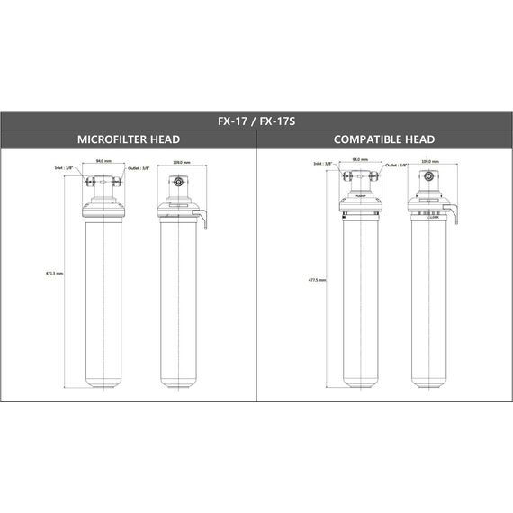 Microfilter FX-17 Картридж сменный, фото , изображение 2