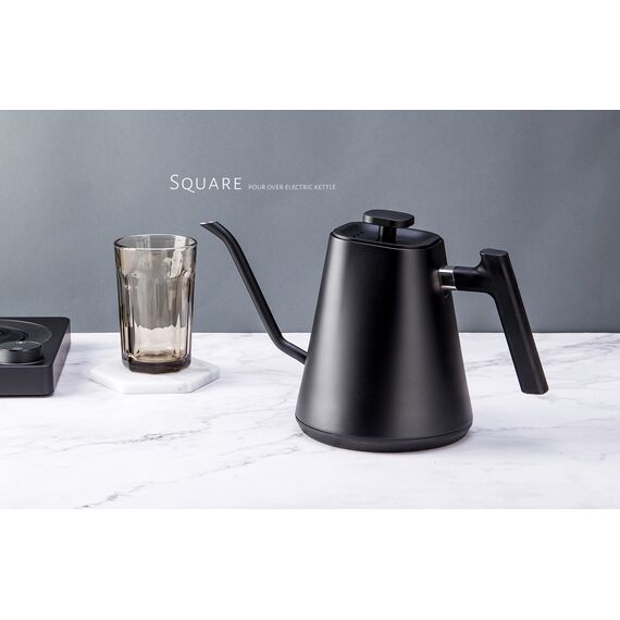 Felicita Square-S Электрочайник 600 мл чёрный, фото , изображение 8