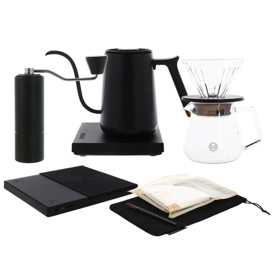 Timemore C3s Advanced Gift Box набор для заваривания кофе черный, фото , изображение 2