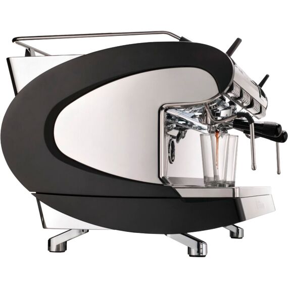Nuova Simonelli Aurelia WAVE T3 2Gr 380V black+high groups+Autopurge, кофемашина автомат, высокие группы, подогрев чашек, черная, фото , изображение 4