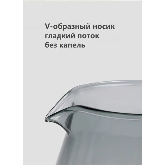 Timemore Coffee Server 02 Кофейник черный 600 мл, фото , изображение 4