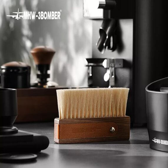 MHW-3BOMBER Line Leather Sheath Щетка бариста 145 мм, фото , изображение 14