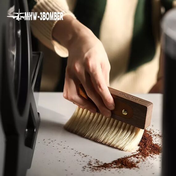 MHW-3BOMBER Line Leather Sheath Щетка бариста 145 мм, фото , изображение 27