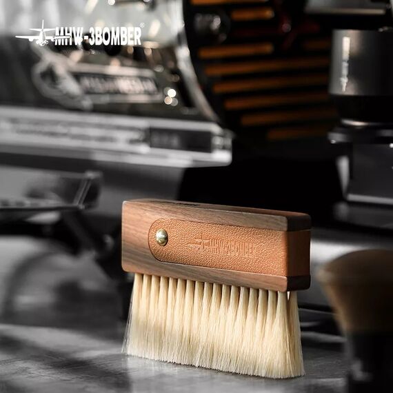 MHW-3BOMBER Line Leather Sheath Щетка бариста 145 мм, фото , изображение 21