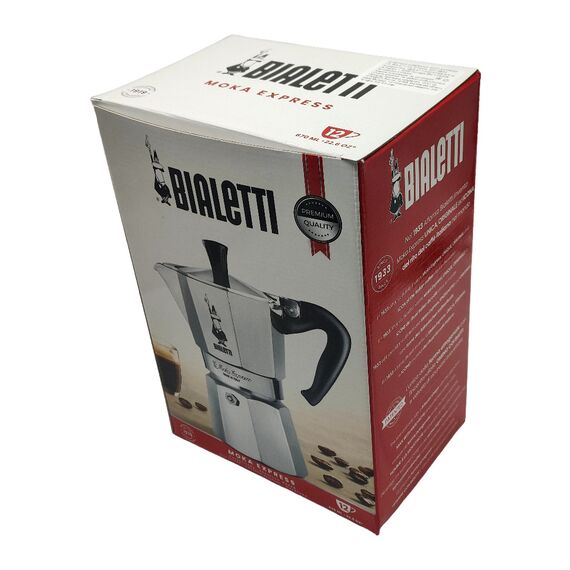 Bialetti 1166 Moka Express на 12 чашек Гейзерная кофеварка, фото , изображение 4