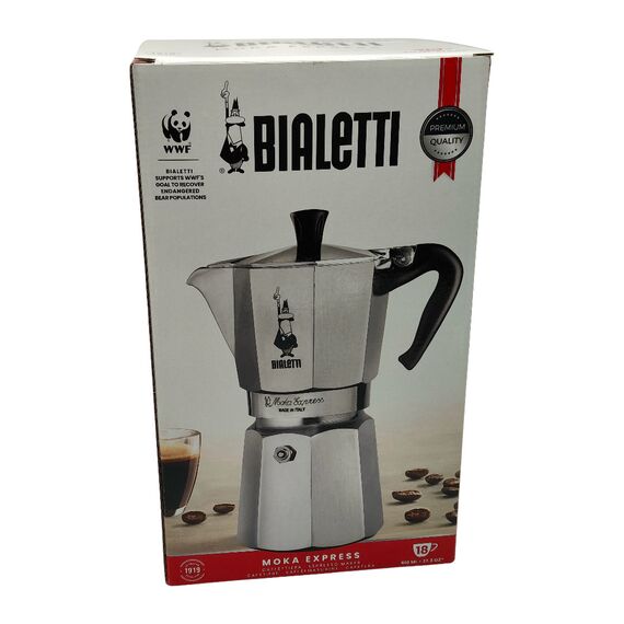 Bialetti 1167 Moka Express на 18 чашек Гейзерная кофеварка, фото , изображение 4