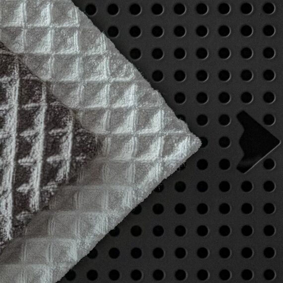 MHW-3BOMBER Полотенце бариста 30*30 см темно-серое, фото , изображение 2