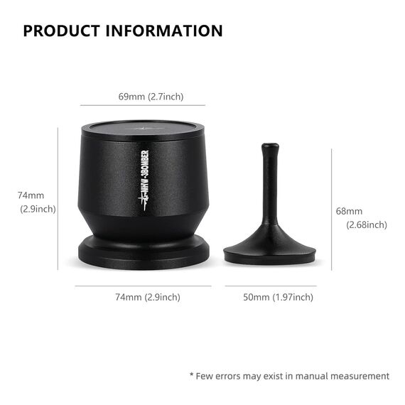 MHW-3BOMBER Порционная воронка для холдера 58 мм черная, фото , изображение 3 MHW-3BOMBER Порционная воронка для холдера 58 мм черная, фото , изображение 3