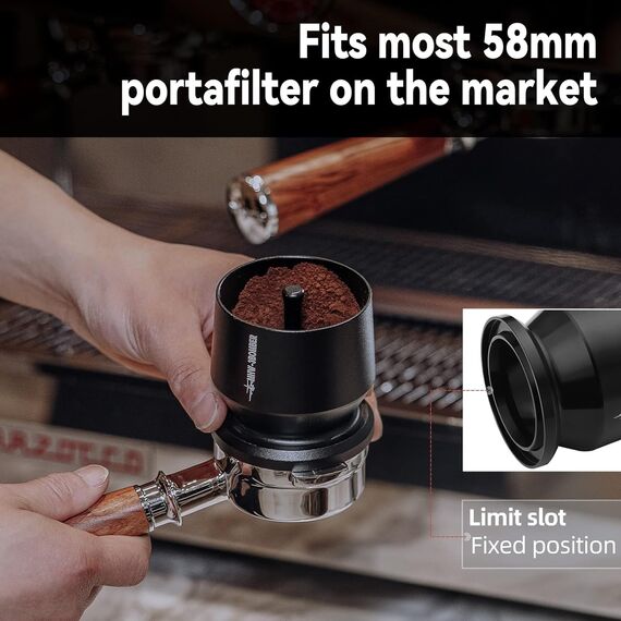 MHW-3BOMBER Порционная воронка для холдера 58 мм черная, фото , изображение 5 MHW-3BOMBER Порционная воронка для холдера 58 мм черная, фото , изображение 5