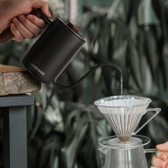 MHW-3BOMBER Elf Dripper V02 Пластиковый пуровер 02 прозрачный, фото , изображение 8