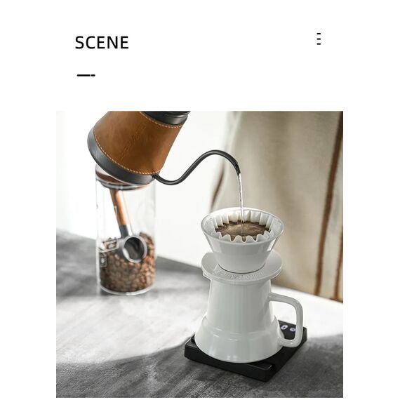 MHW-3BOMBER Meteor Керамический пуровер 02 черный, фото , изображение 13