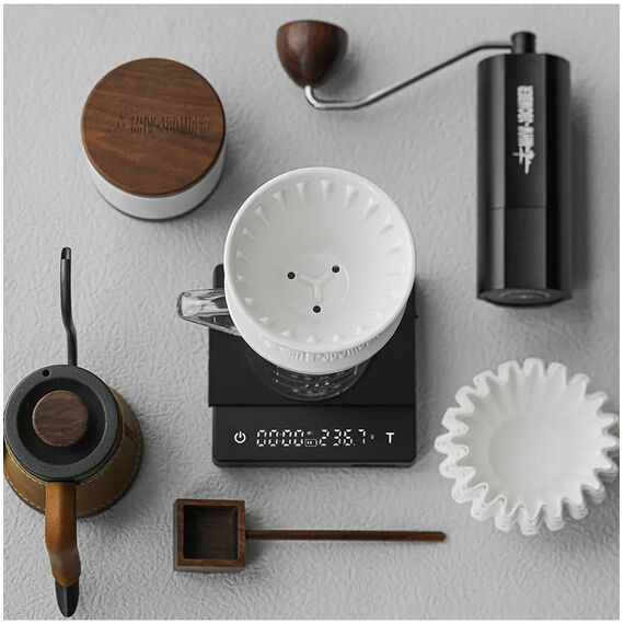 MHW-3BOMBER Meteor Керамический пуровер 02 черный, фото , изображение 11