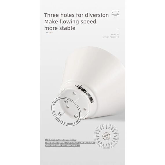 MHW-3BOMBER Meteor Керамический пуровер 02 черный, фото , изображение 21