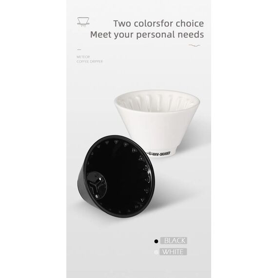 MHW-3BOMBER Meteor Керамический пуровер 02 черный, фото , изображение 18