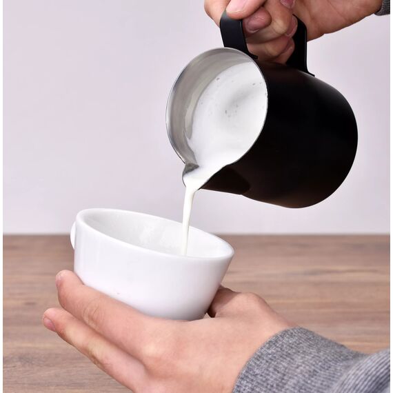 JoeFrex MP35B latte-art Питчер 350 мл чёрный, фото , изображение 3