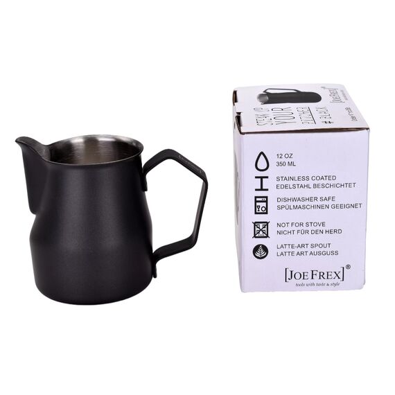 JoeFrex MP35B latte-art Питчер 350 мл чёрный, фото , изображение 4
