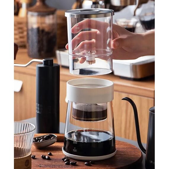 CoffeeTools Ice Dripper Set Кофеварка для Cold Brew 400 мл белая, фото , изображение 5