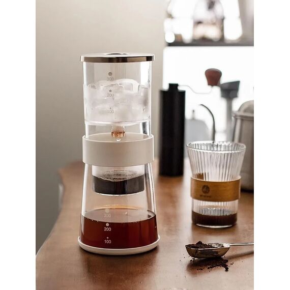 CoffeeTools Ice Dripper Set Кофеварка для Cold Brew 400 мл белая, фото , изображение 9