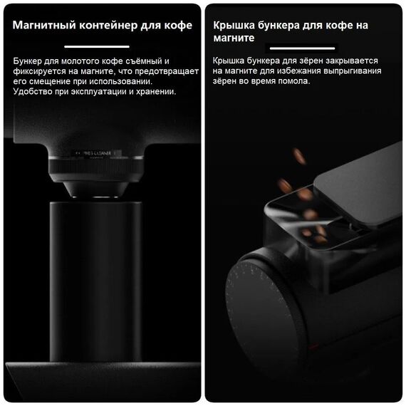 Timemore Sculptor 078 Кофемолка электрическая белая, фото , изображение 9