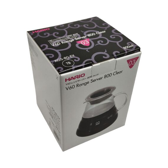 Hario XGS-80TB V60 Clear Range Server Кофейник 800 мл, фото , изображение 2