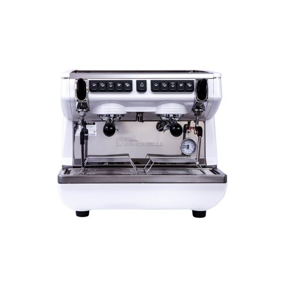 Nuova Simonelli Appia Life Compact 2Gr V 220V white+economizer+high groups Кофемашина автомат с 2 высокими группами и экономайзером белая, фото , изображение 3