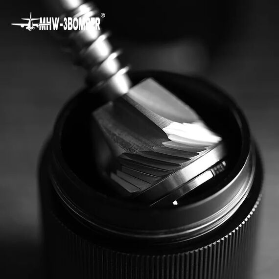 MHW-3BOMBER Race M1 Кофемолка ручная антрацит с ручкой из ореха, фото , изображение 8