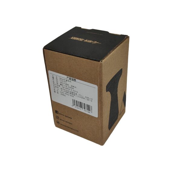 MHW-3BOMBER Vase Темпер D58.35 плоский орех резьба, фото , изображение 6