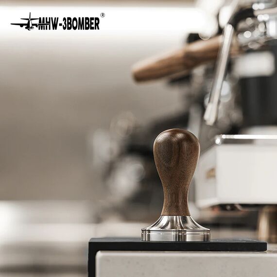 MHW-3BOMBER Vase Темпер D58.35 плоский орех резьба, фото , изображение 2