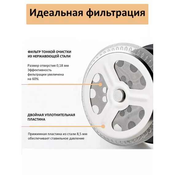 AnyBar Френч-пресс стальной 1000 мл, фото , изображение 10