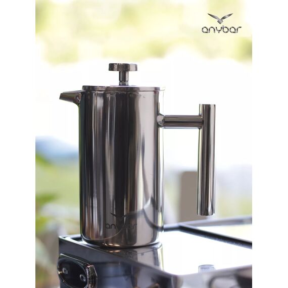 AnyBar Френч-пресс стальной 1000 мл, фото , изображение 9